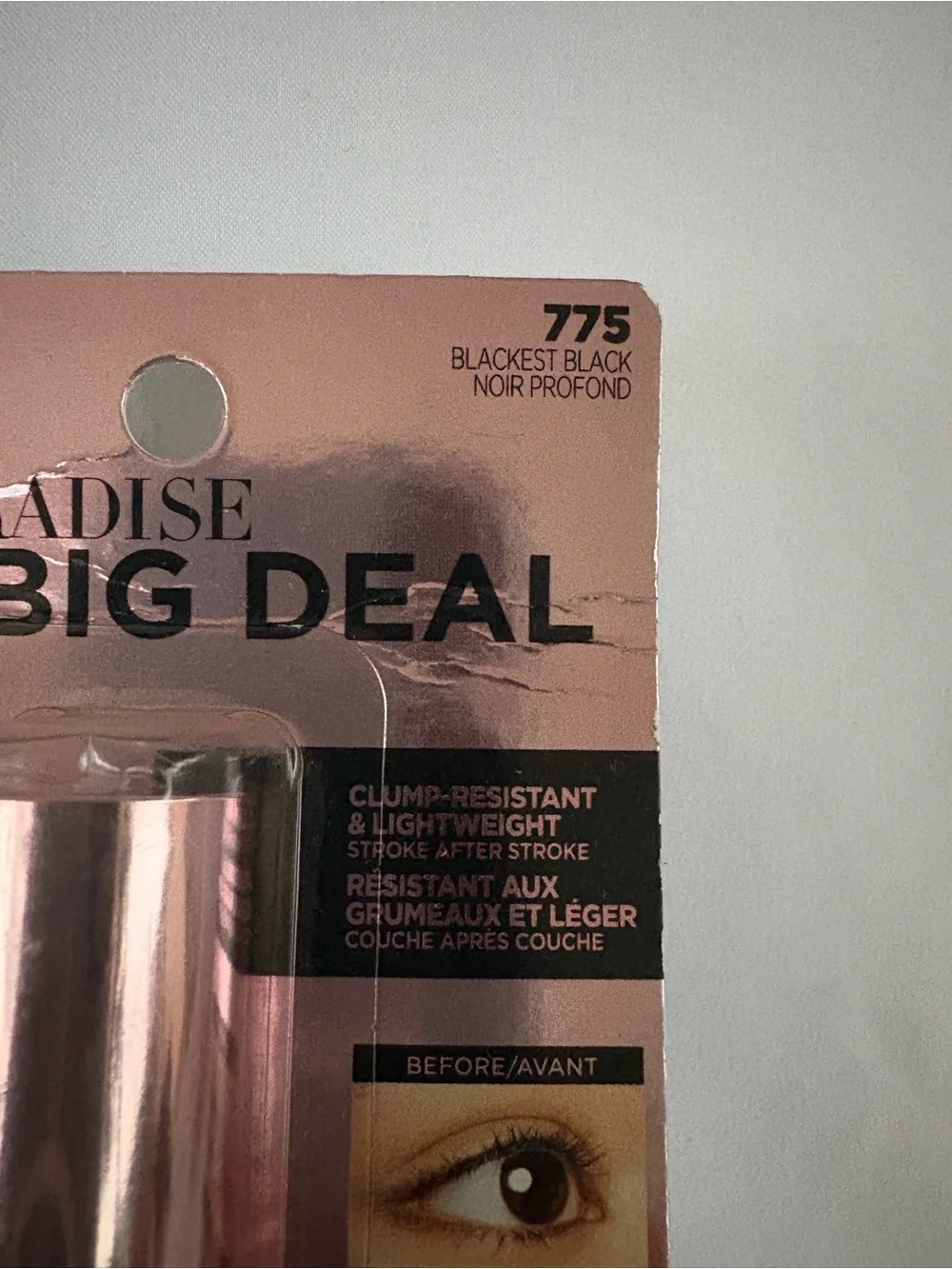 L'Oreal Paradise Big Deal Mascara — Blackest Black